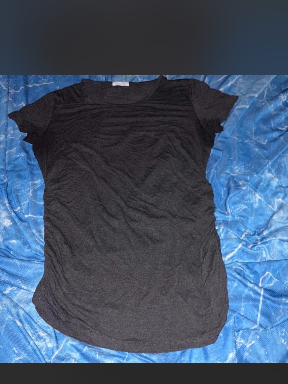 Women’s Classic Black Crew Neck Tee